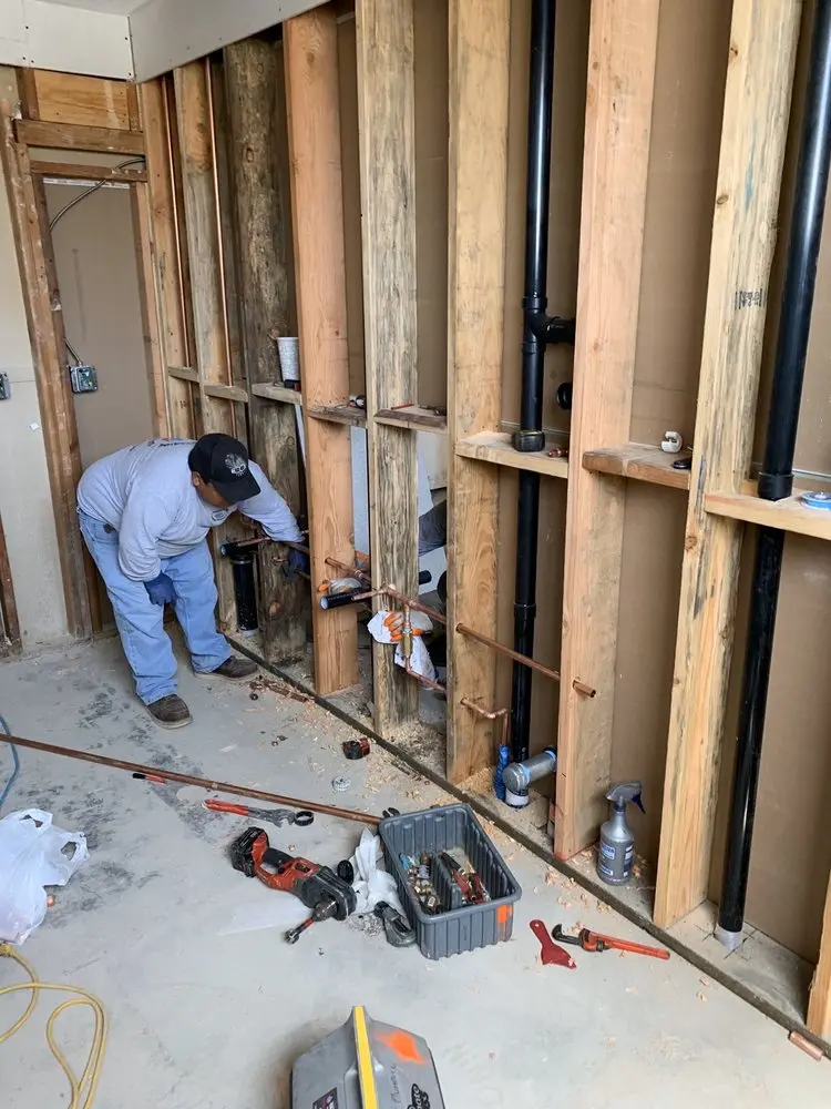Commercial rough-in plumbing for Gas Line Repair in East Pennsboro